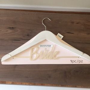 Silver “Bride” hanger